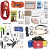 QUADKIT ATV Emergency Kit (106 Items) for ATV; UTV; SxS; 4 Wheelers; Quads; Side by Sides; 4x4s; Off-Road | 4-in-1 Kit: Auto Kit; Camping