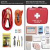 QUADKIT ATV Emergency Kit (106 Items) for ATV; UTV; SxS; 4 Wheelers; Quads; Side by Sides; 4x4s; Off-Road | 4-in-1 Kit: Auto Kit; Camping